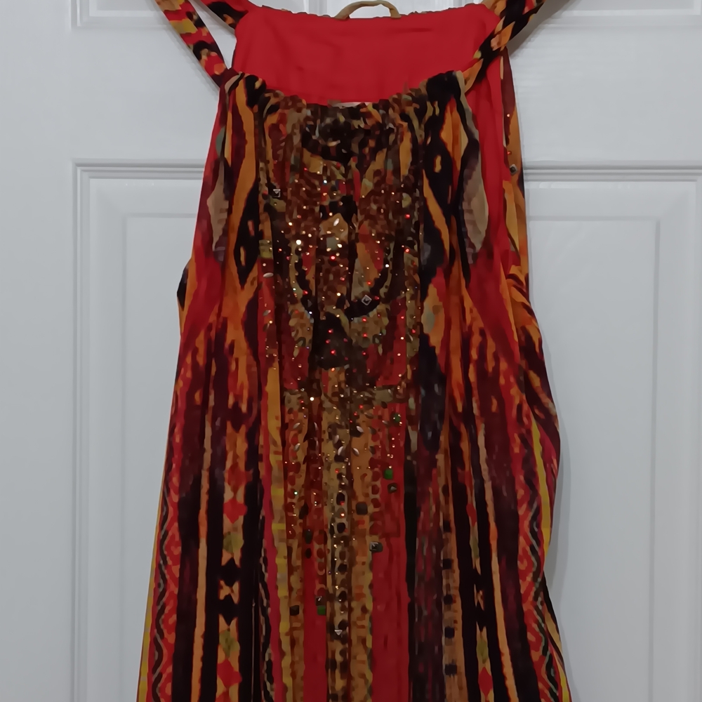 Soft Surroundings Multicolor Maxi Dress - Picture 2 of 5